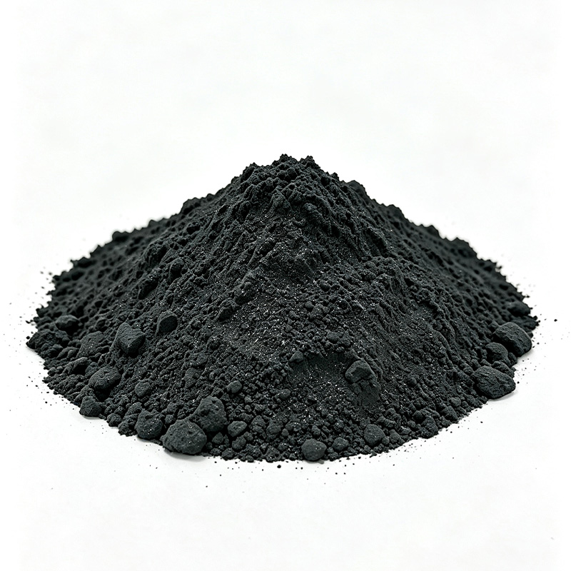 黑色平光哑光皱纹粉末
